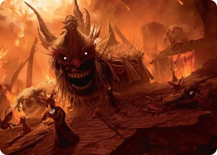 Image for The Final Days Art Card (6) (Art Series: FINAL FANTASY) - Magic: The Gathering