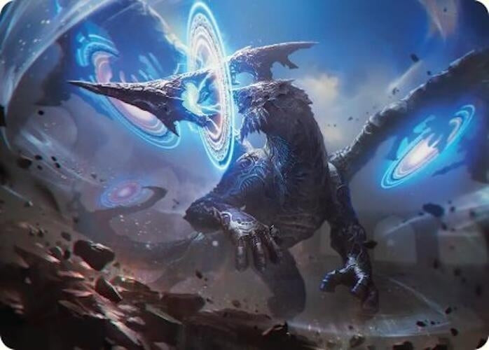 Image for Yiazmat, Ultimate Mark Art Card (7) (Art Series: FINAL FANTASY) - Magic: The Gathering