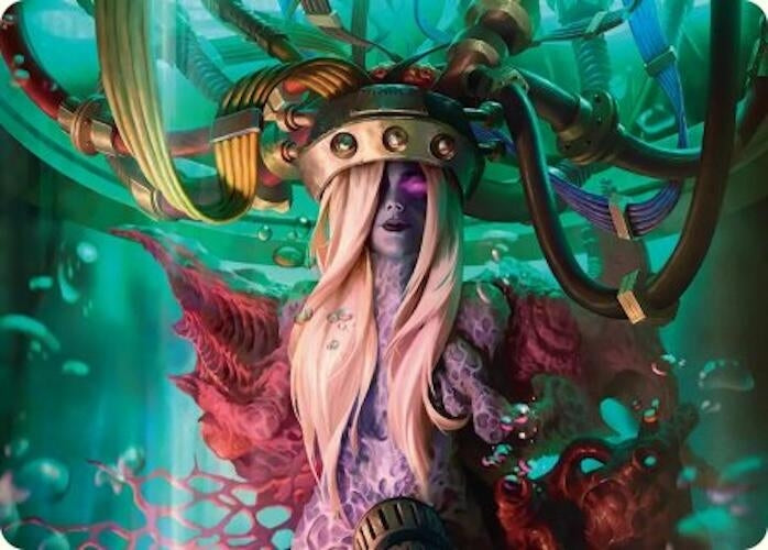 Image for Jenova, Ancient Calamity Art Card (14) (Art Series: FINAL FANTASY) - Magic: The Gathering
