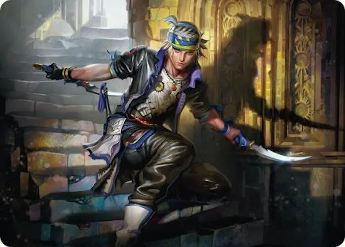 Image for Locke Cole Art Card (15) (Art Series: FINAL FANTASY) - Magic: The Gathering