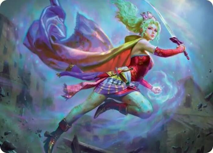 Image for Terra, Herald of Hope Art Card (20) (Art Series: FINAL FANTASY) - Magic: The Gathering