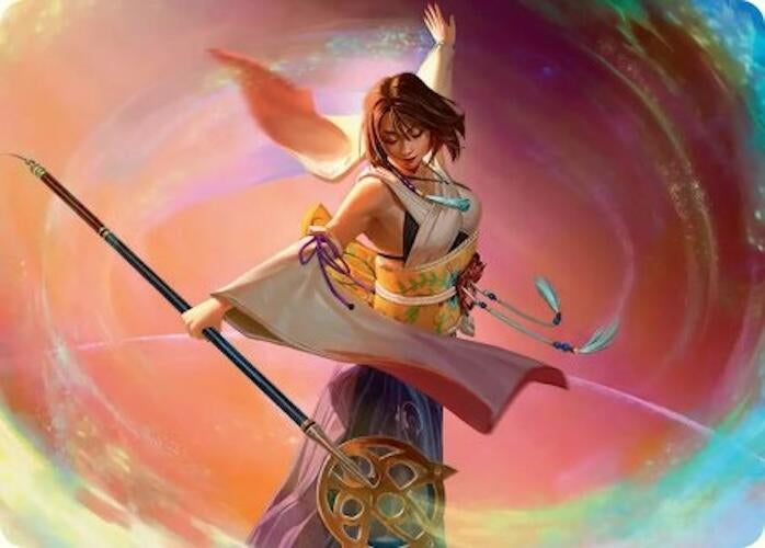 Image for Yuna, Grand Summoner Art Card (22) (Art Series: FINAL FANTASY) - Magic: The Gathering