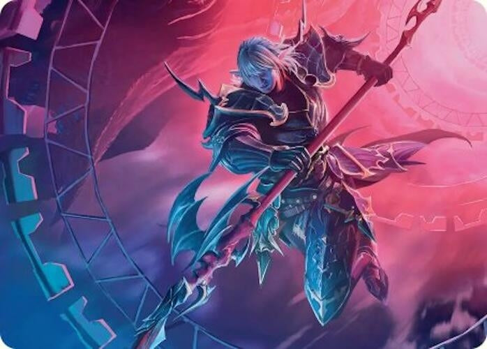 Image for Estinien Varlineau Art Card (28) (Art Series: FINAL FANTASY) - Magic: The Gathering