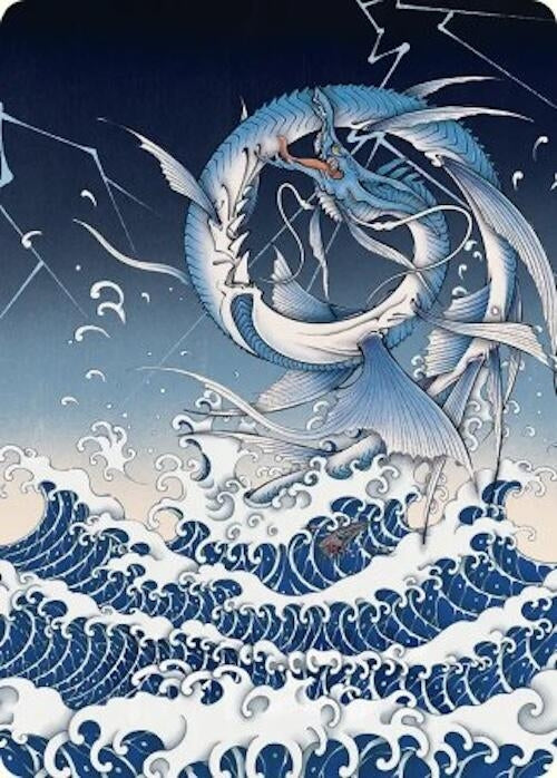 Image for Summon: Leviathan Art Card (38) (Art Series: FINAL FANTASY) - Magic: The Gathering