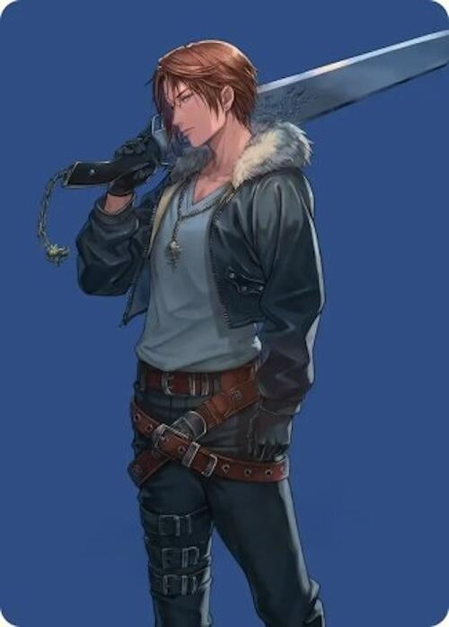 Image for Squall, SeeD Mercenary Art Card (47) (Art Series: FINAL FANTASY) - Magic: The Gathering