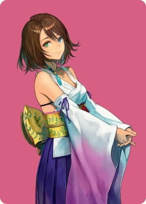 Image for Yuna, Hope of Spira Art Card (48) (Art Series: FINAL FANTASY) - Magic: The Gathering