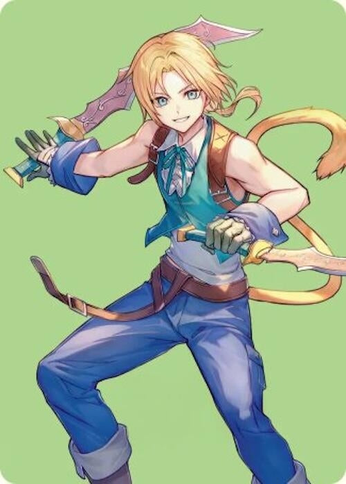 Image for Zidane, Tantalus Thief Art Card (49) (Art Series: FINAL FANTASY) - Magic: The Gathering