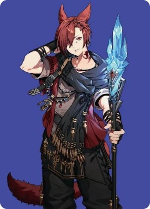 Image for G'raha Tia, Scion Reborn Art Card (51) (51) (Art Series: FINAL FANTASY) - Magic: The Gathering