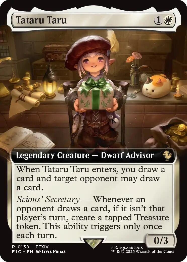 Image for Tataru Taru (Extended Art) (138) (Commander: FINAL FANTASY) - Magic: The Gathering
