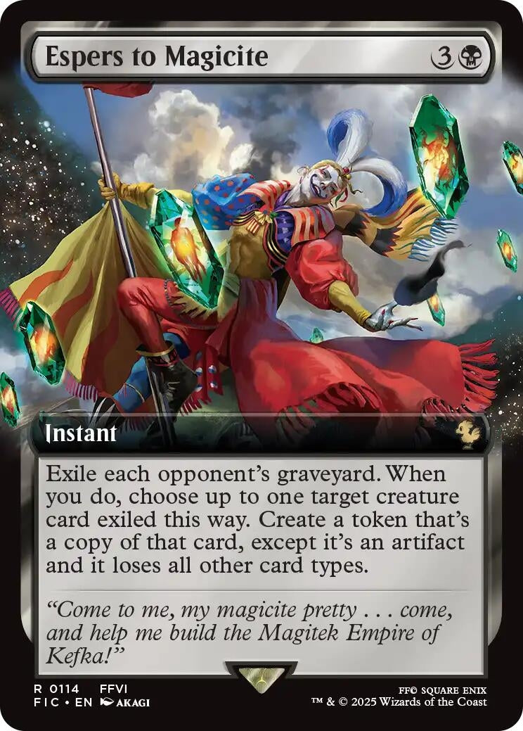 Image for Espers to Magicite (Extended Art) (114) (Commander: FINAL FANTASY) - Magic: The Gathering