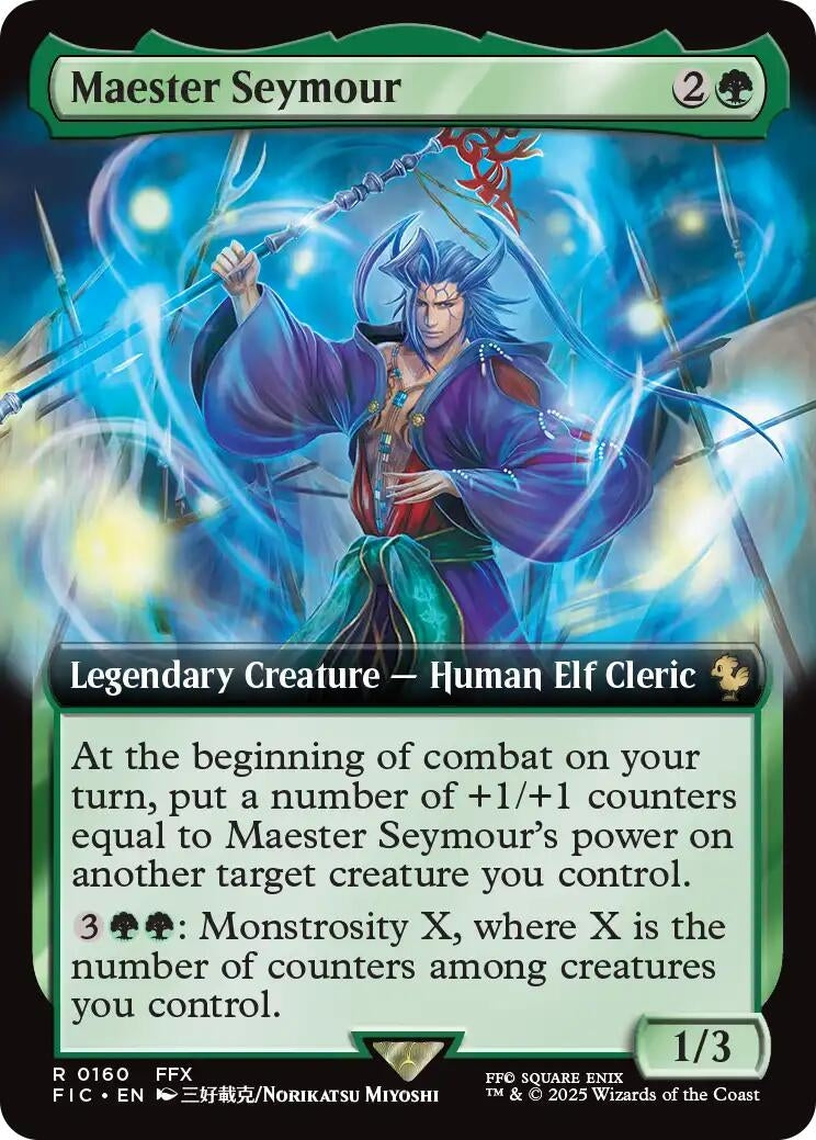 Image for Maester Seymour (Extended Art) (160) (Commander: FINAL FANTASY) - Magic: The Gathering