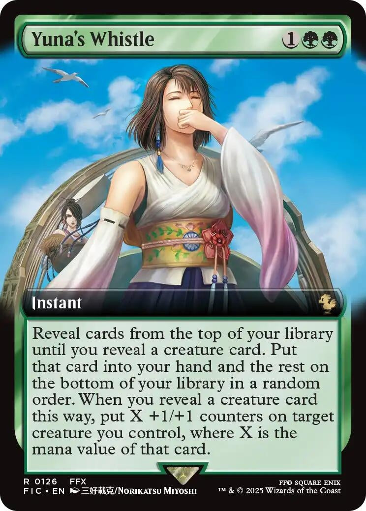 Image for Yuna's Whistle (Extended Art) (126) (Commander: FINAL FANTASY) - Magic: The Gathering