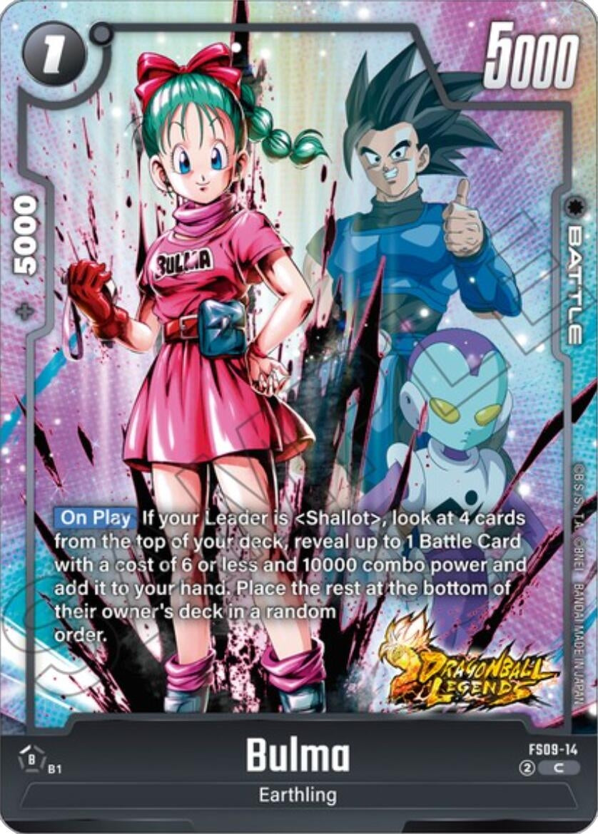 Image for Bulma (FS09-14) (Starter Deck 9: Shallot) - Dragon Ball Super: Fusion World