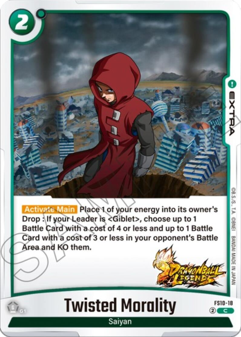 Image for Twisted Morality (FS10-18) (Starter Deck 10: Giblet) - Dragon Ball Super: Fusion World