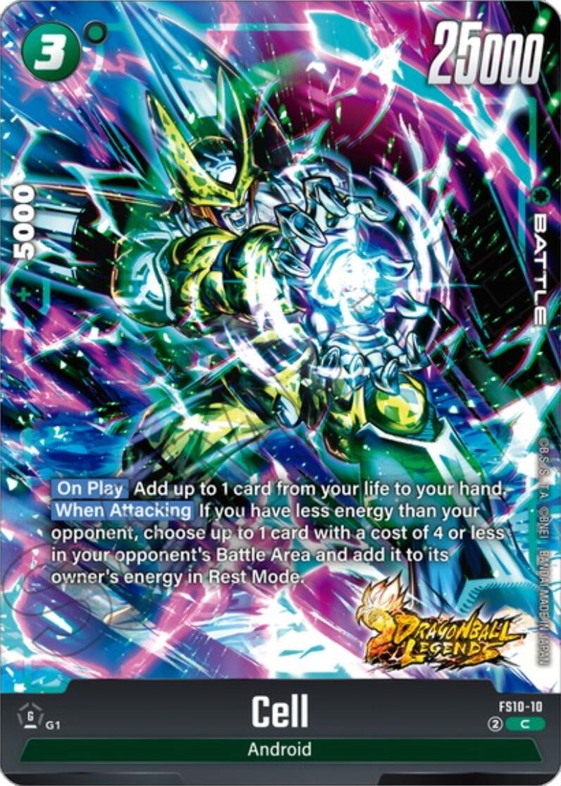 Image for Cell (FS10-10) (Starter Deck 10: Giblet) - Dragon Ball Super: Fusion World