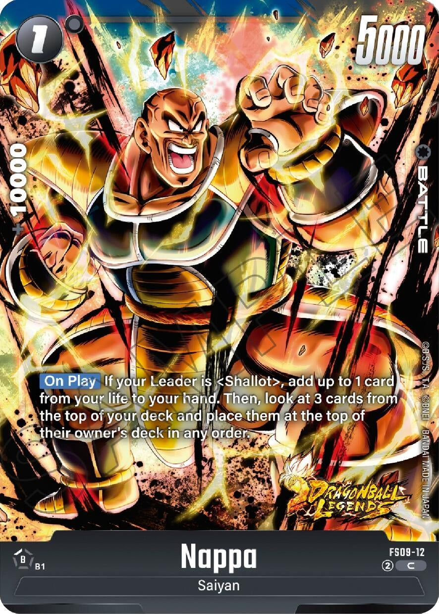 Image for Nappa (FS09-12) (Starter Deck 9: Shallot) - Dragon Ball Super: Fusion World