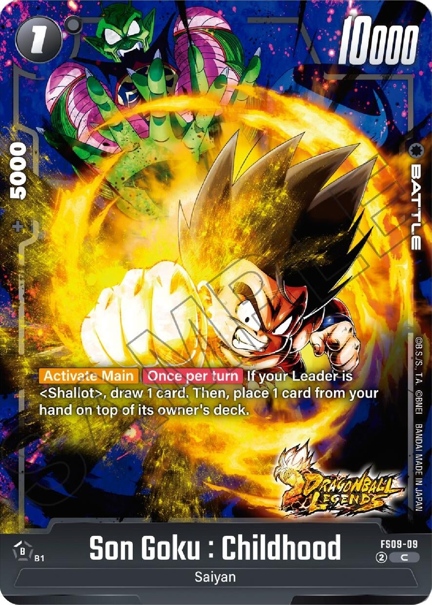 Image for Son Goku : Childhood (FS09-09) (Starter Deck 9: Shallot) - Dragon Ball Super: Fusion World