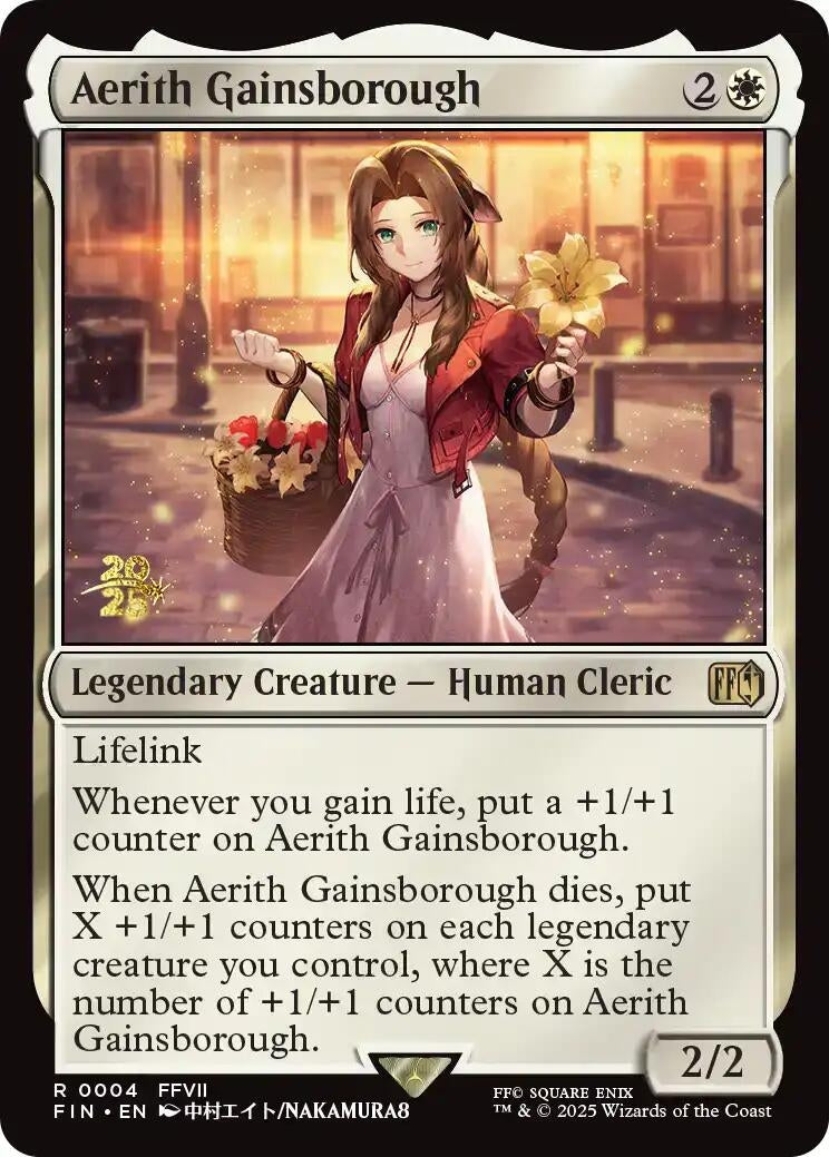 Aerith Gainsborough (4) (Prerelease Cards)