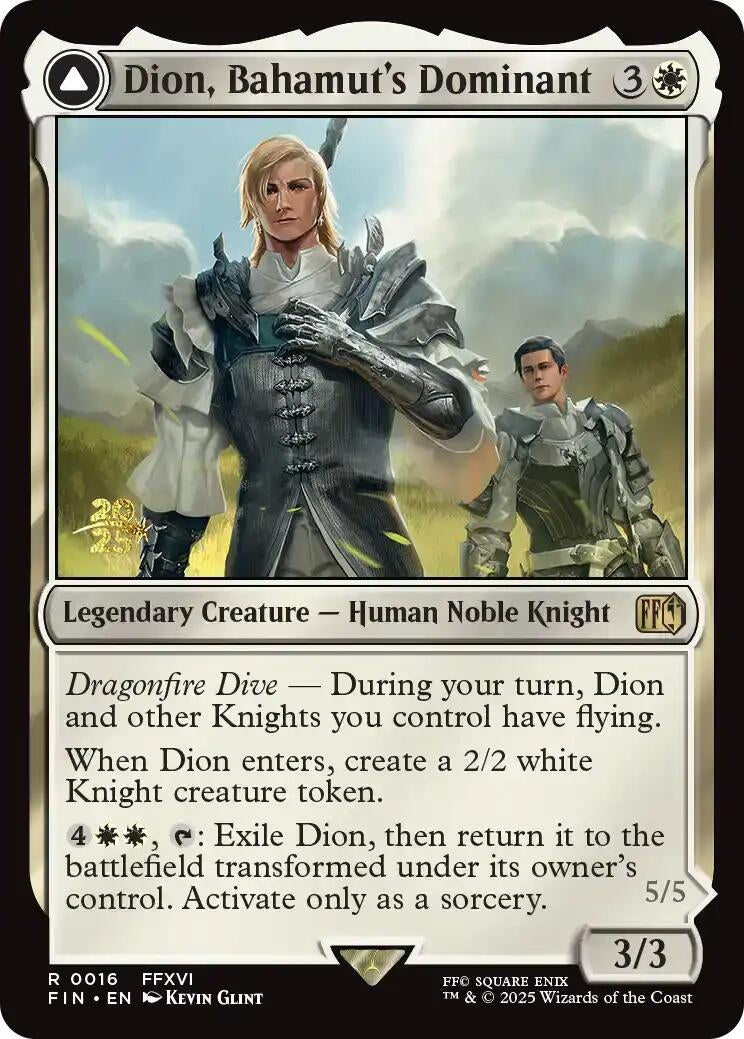 Image for Dion, Bahamut's Dominant (16) - Magic: The Gathering