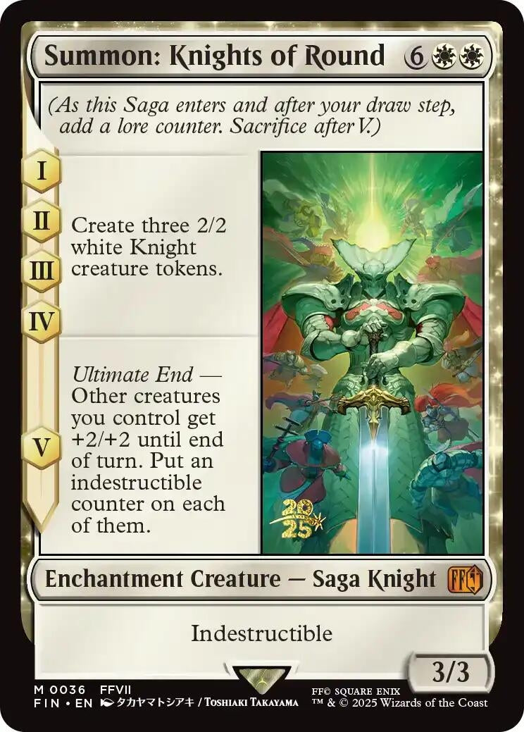 Image for Summon: Knights of Round (36) - Magic: The Gathering
