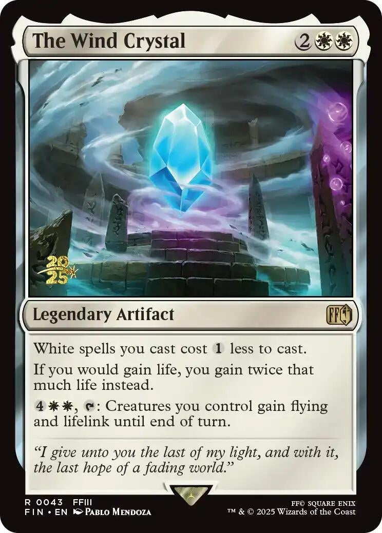Image for The Wind Crystal (43) - Magic: The Gathering