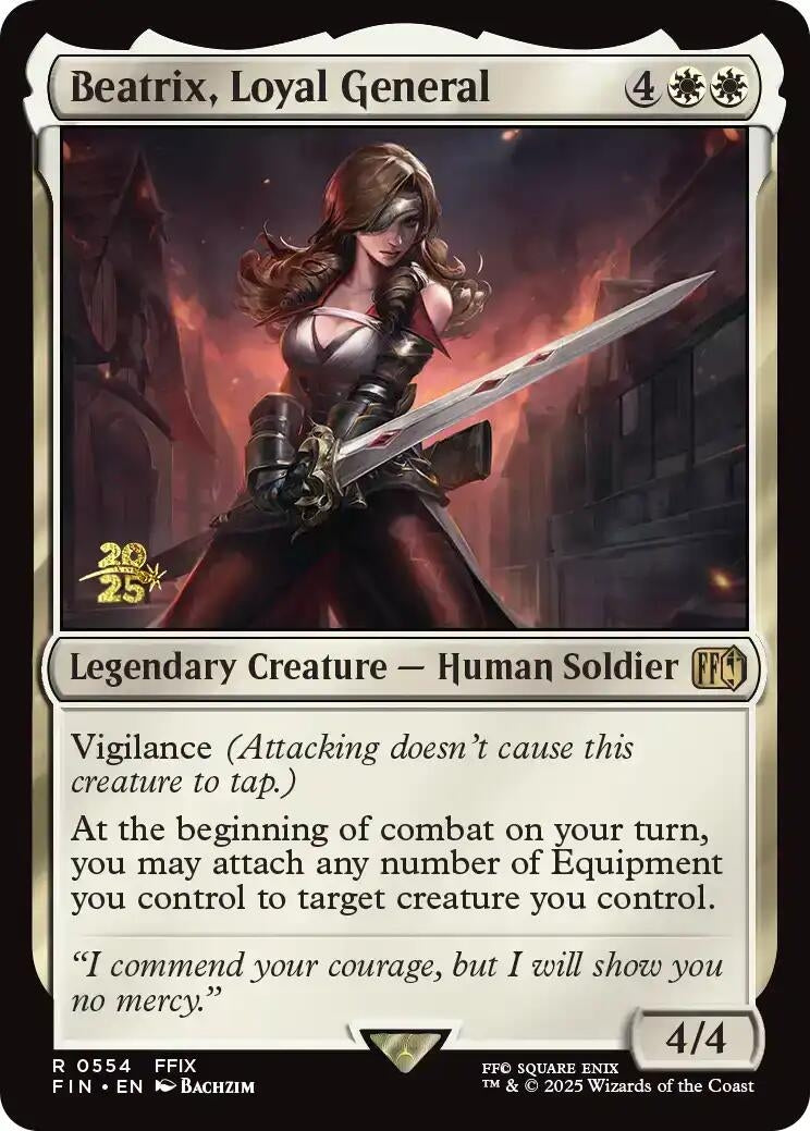 Image for Beatrix, Loyal General (554) - Magic: The Gathering