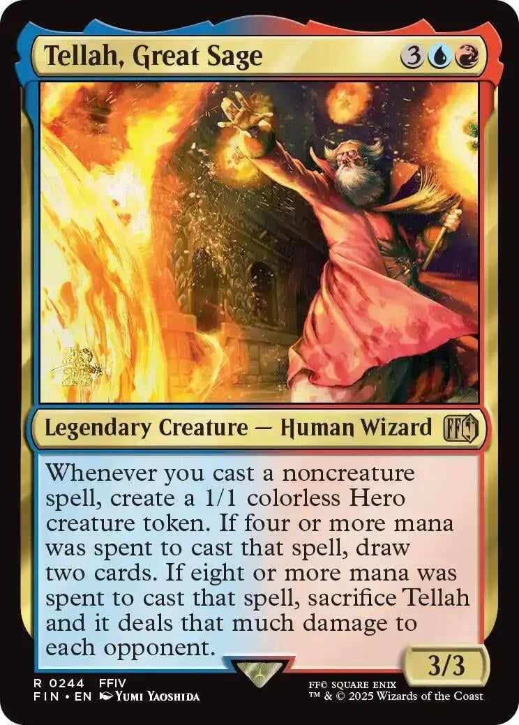 Image for Tellah, Great Sage (244) - Magic: The Gathering
