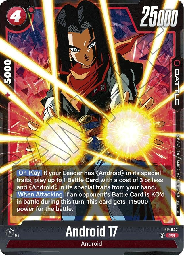 Image for Android 17 - FB-042 (FB-042) (Fusion World Promotion Cards and Packs) - Dragon Ball Super: Fusion World