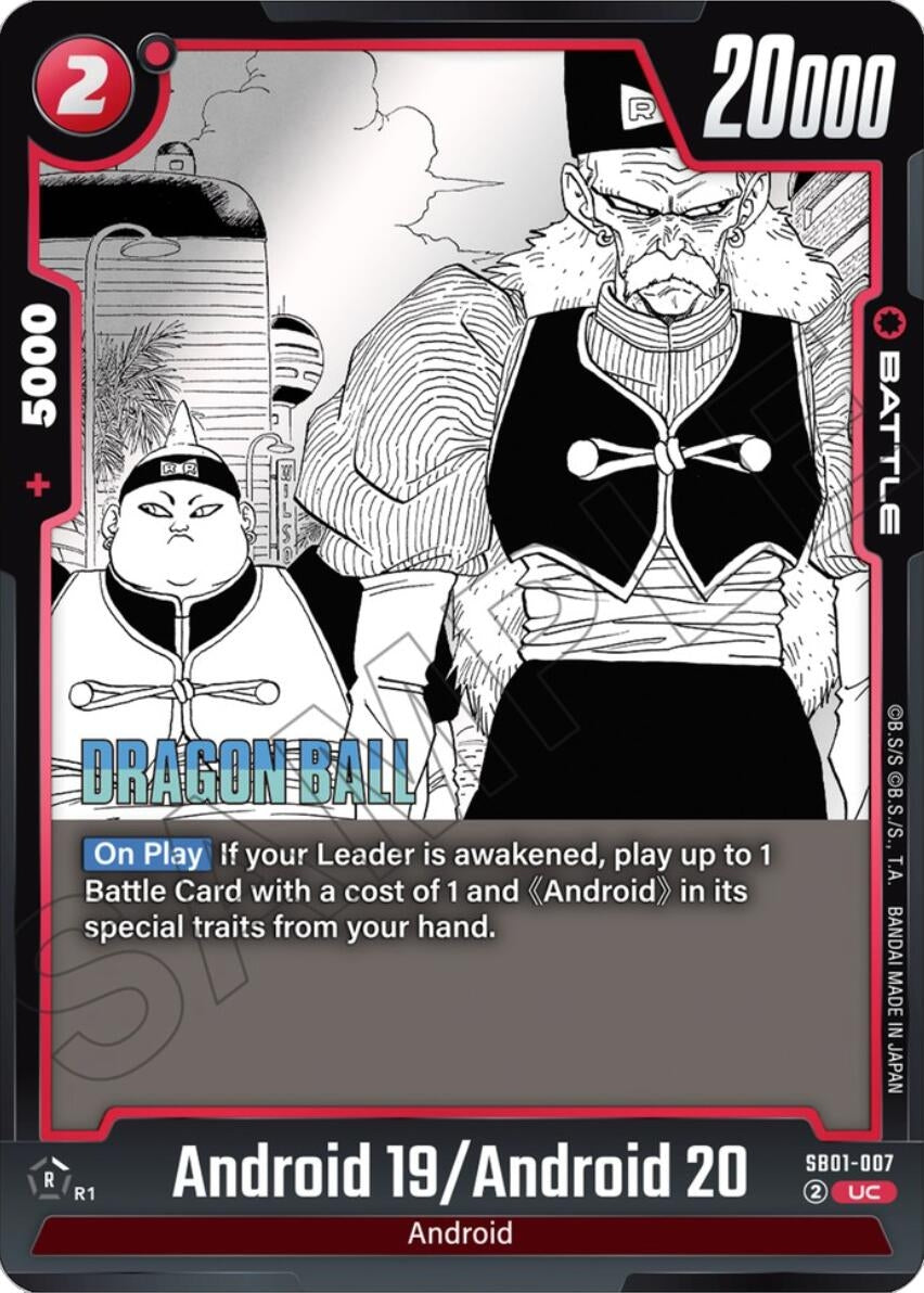 Image for Android 19/Android 20 (SB01-007) (Manga Booster 01) - Dragon Ball Super: Fusion World