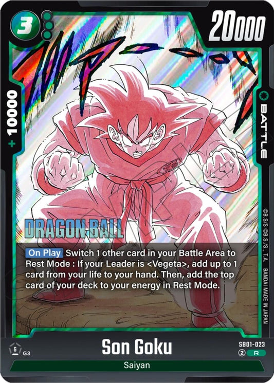 Image for Son Goku - SB01-023 (SB01-023) (Manga Booster 01) - Dragon Ball Super: Fusion World
