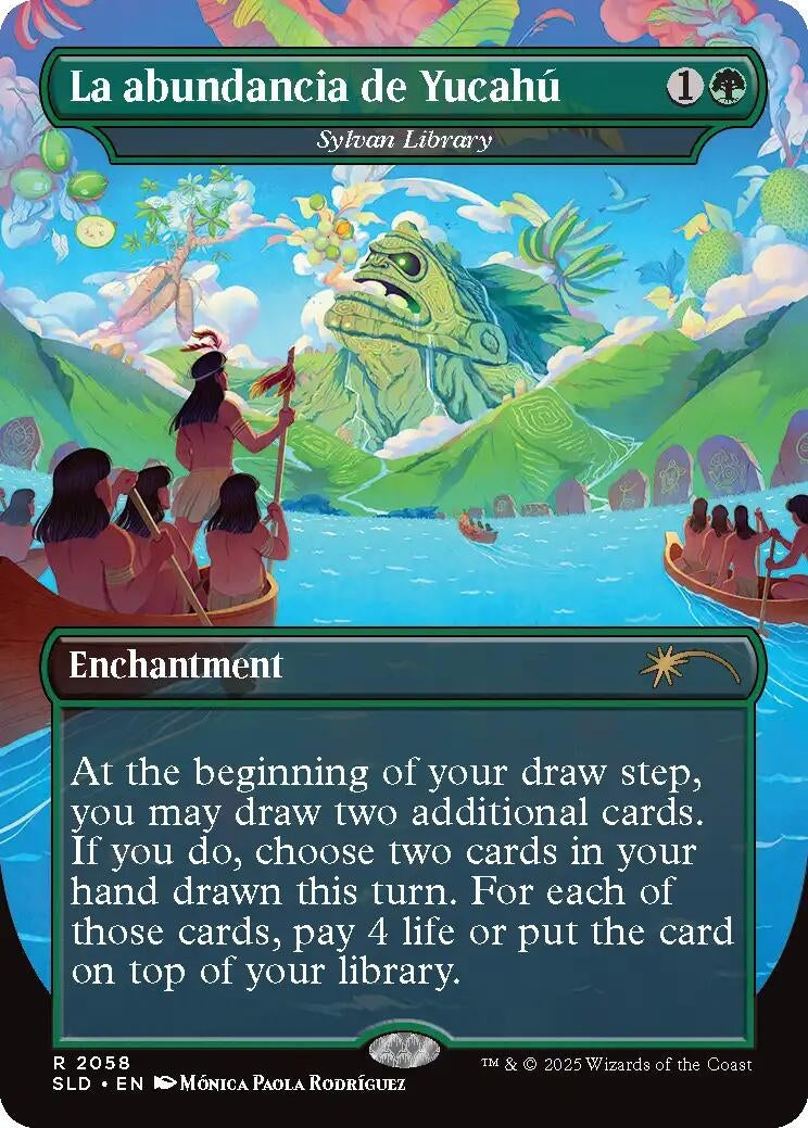 Image for La abundancia de Yucahú - Sylvan Library (2058) - Magic: The Gathering