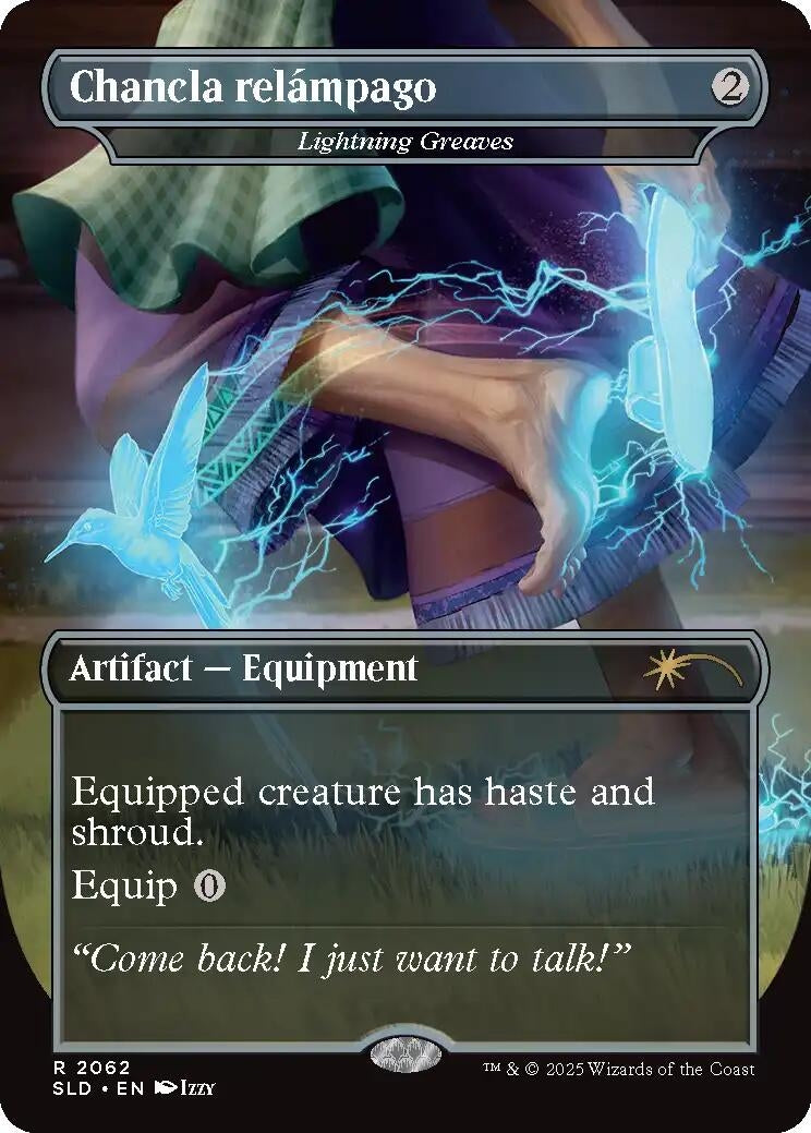 Image for Chancla relámpago - Lightning Greaves (2062) - Magic: The Gathering