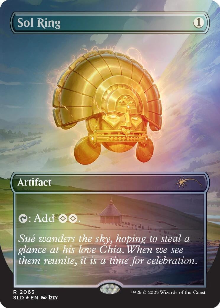 Image for Sol Ring (2063) (Rainbow Foil) (2063) - Magic: The Gathering