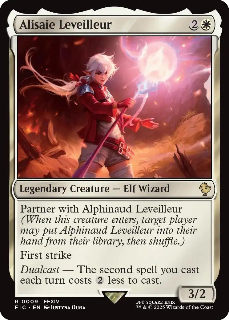 Alisaie Leveilleur (Surge Foil) (9) (Commander: FINAL FANTASY)