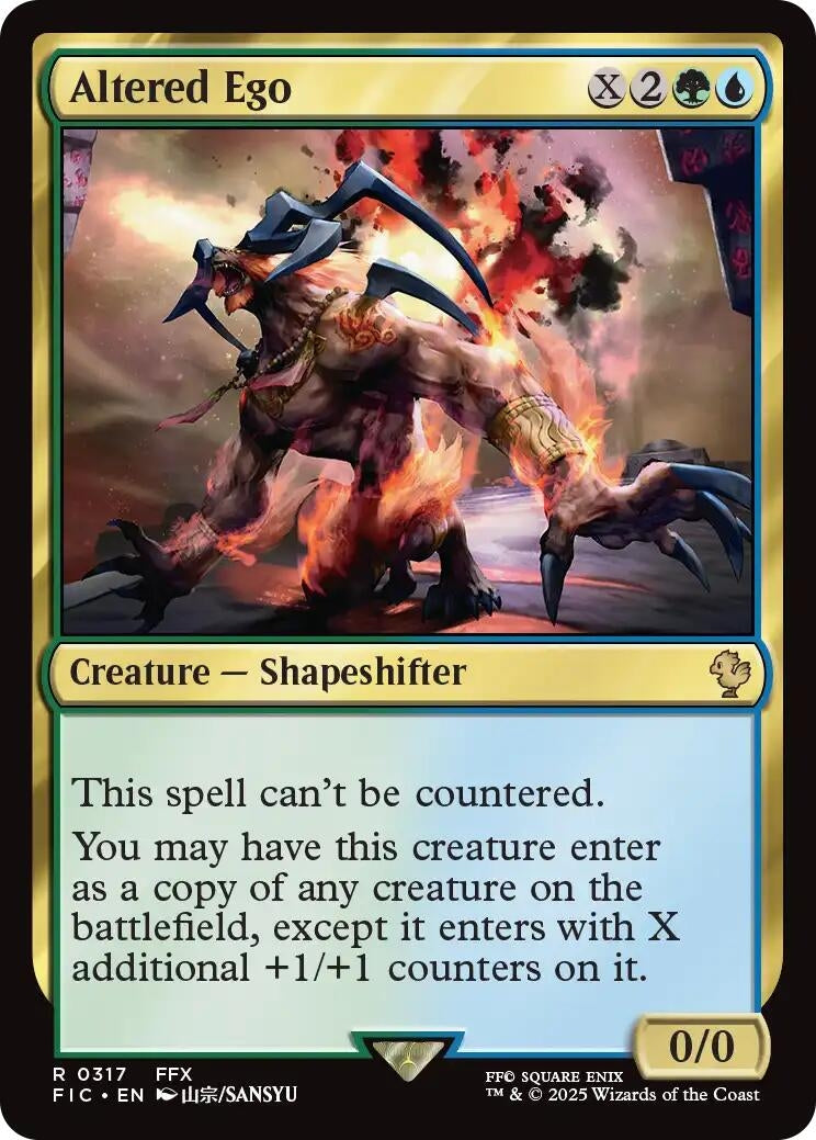 Altered Ego (Surge Foil) (317) (Commander: FINAL FANTASY)