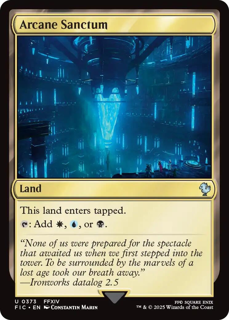 Image for Arcane Sanctum (Surge Foil) (373) - Magic: The Gathering