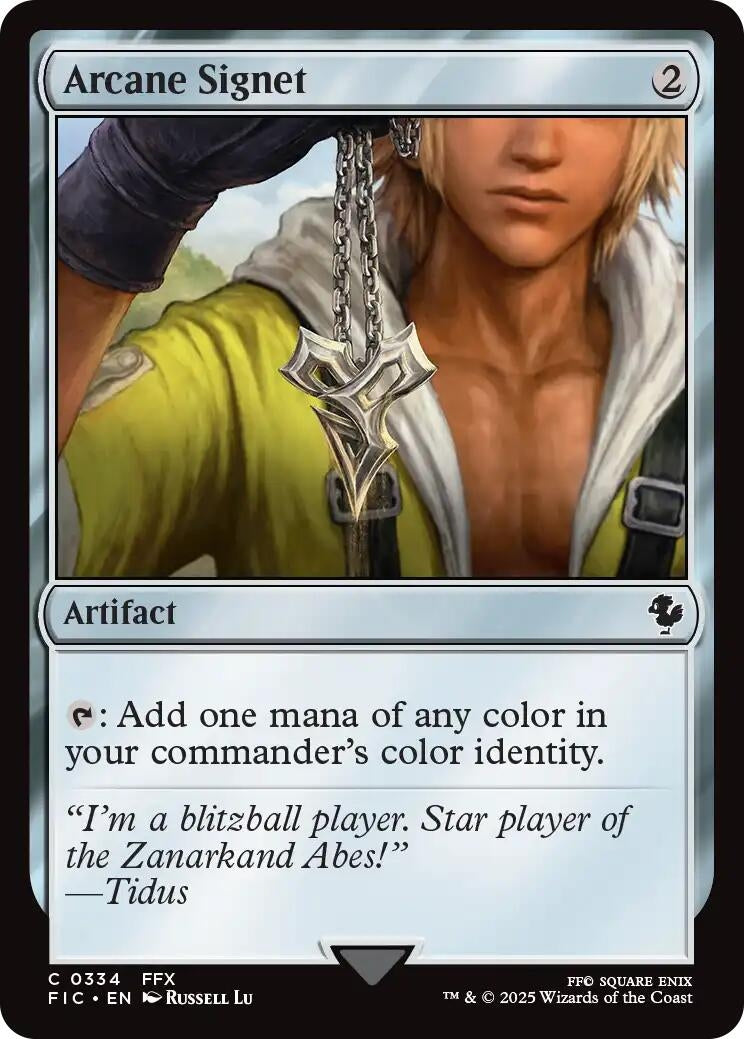 Image for Arcane Signet (0334) (Surge Foil) (334) - Magic: The Gathering