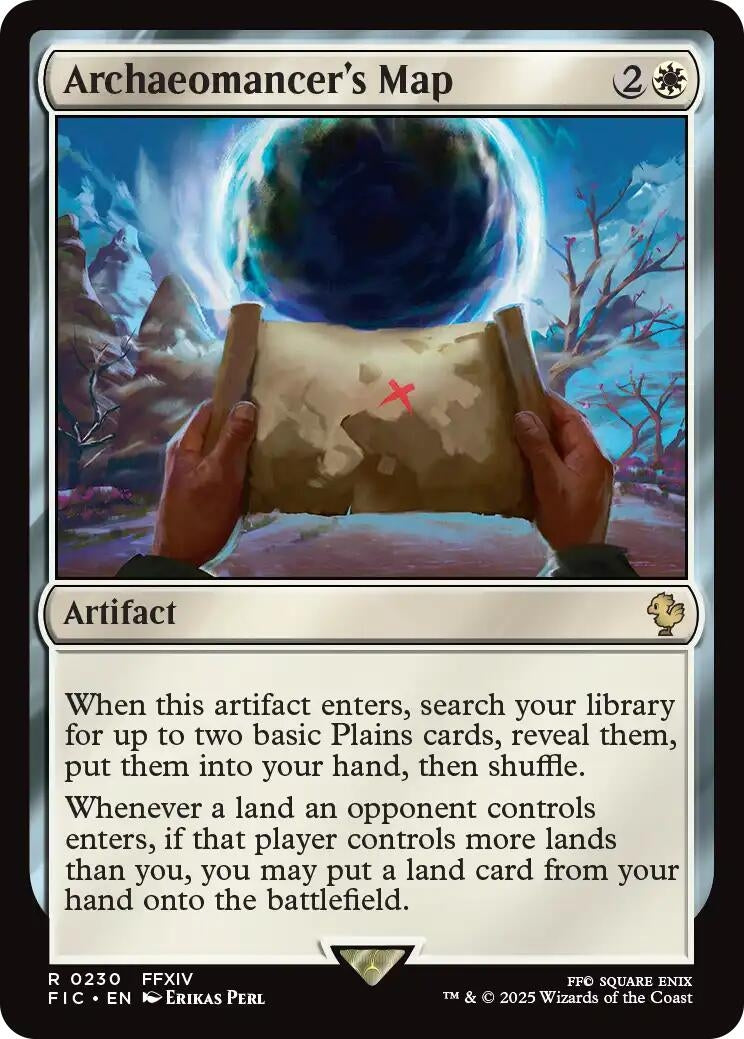 Image for Archaeomancer's Map (Surge Foil) (230) - Magic: The Gathering