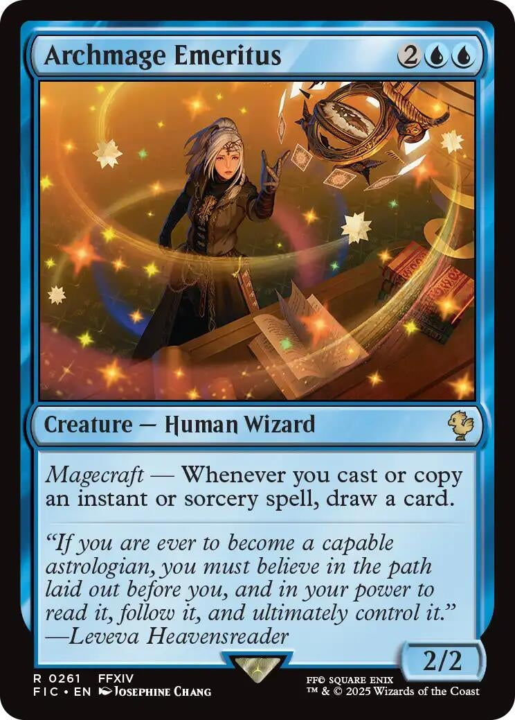 Image for Archmage Emeritus (Surge Foil) (261) - Magic: The Gathering