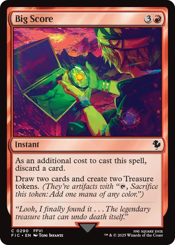 Image for Big Score (Surge Foil) (290) - Magic: The Gathering