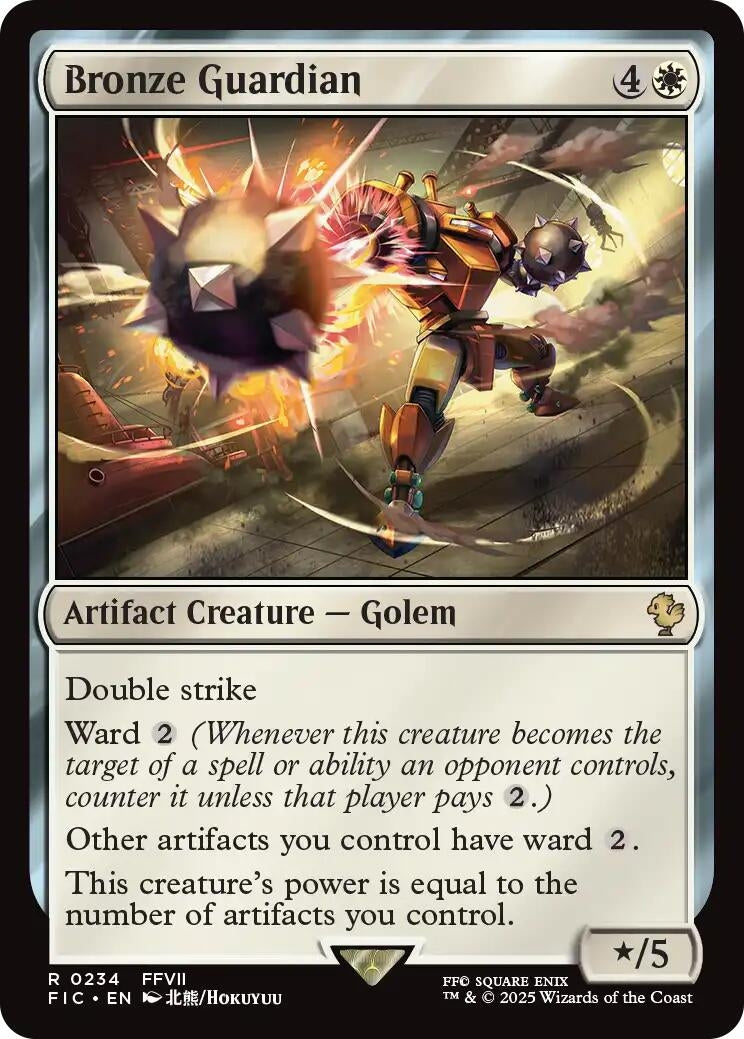 Image for Bronze Guardian (Surge Foil) (234) - Magic: The Gathering