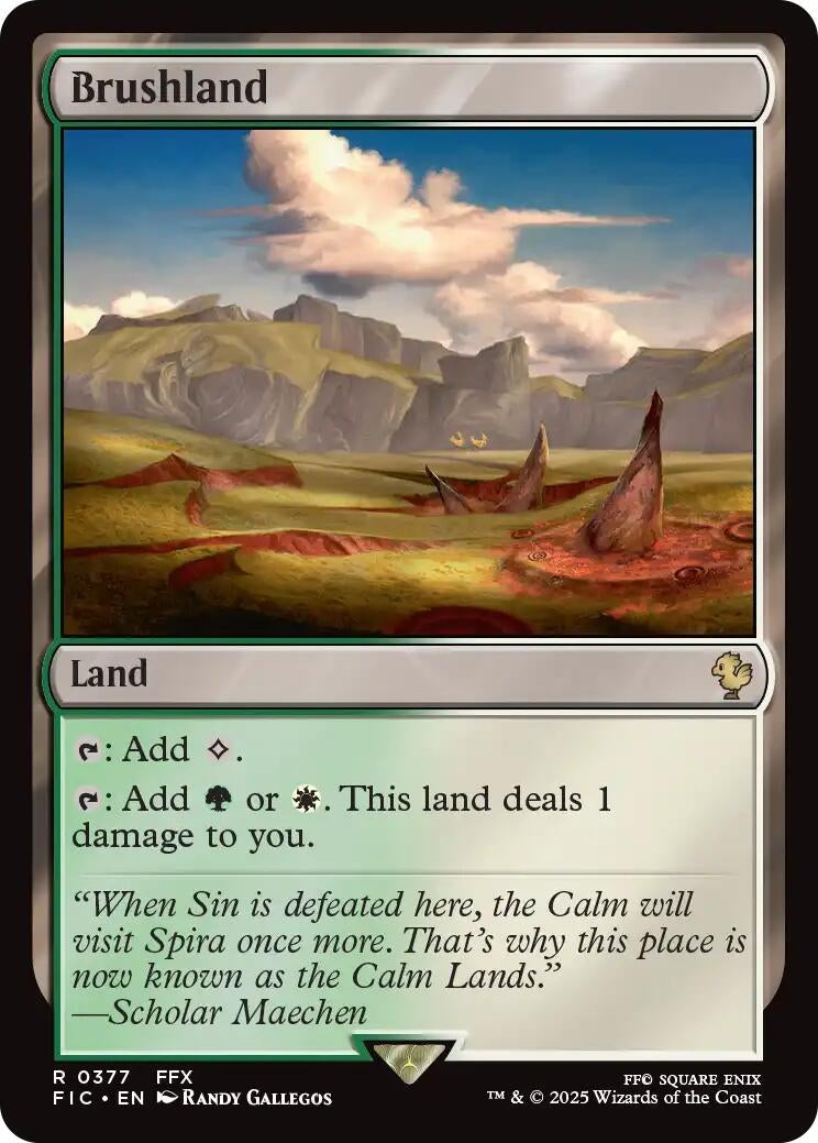 Image for Brushland (Surge Foil) (377) - Magic: The Gathering