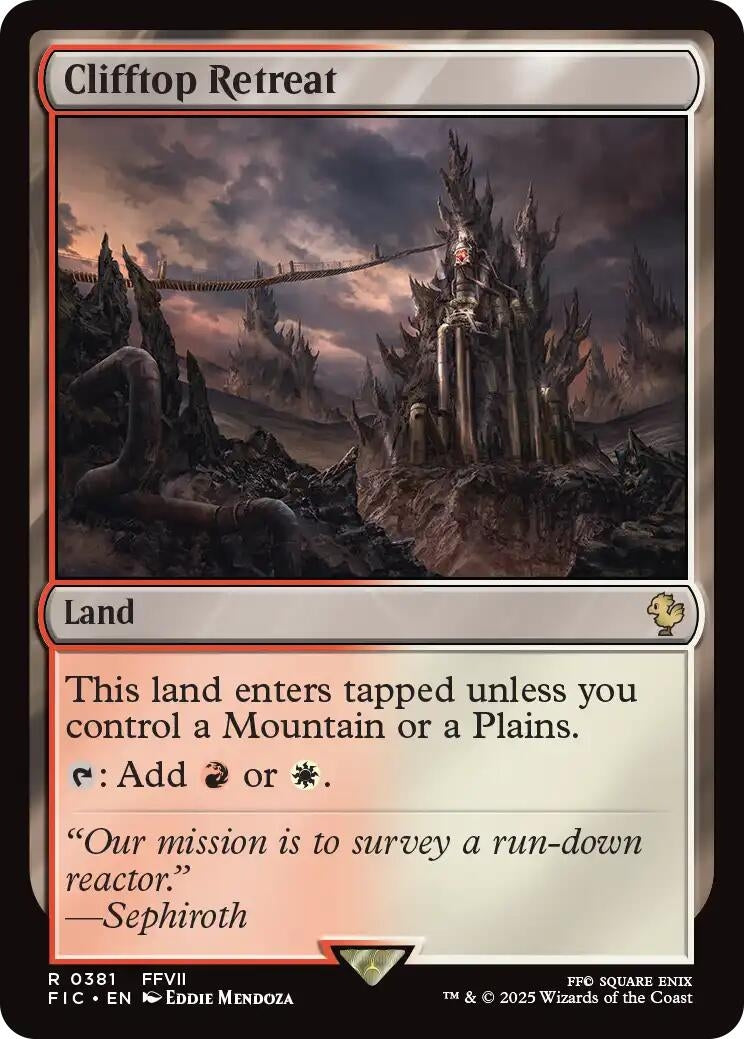 Image for Clifftop Retreat (Surge Foil) (381) - Magic: The Gathering