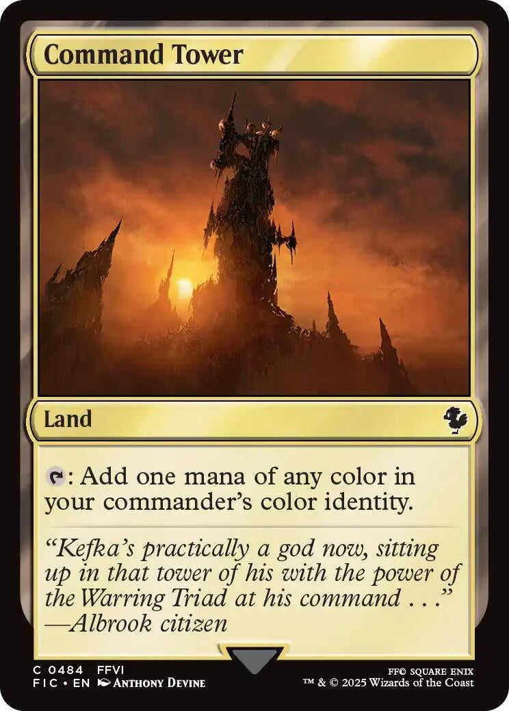 Image for Command Tower (0484) (Surge Foil) (484) - Magic: The Gathering