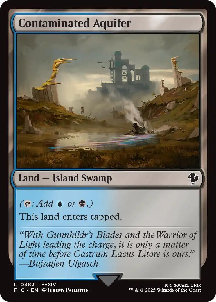 Image for Contaminated Aquifer (Surge Foil) (383) - Magic: The Gathering