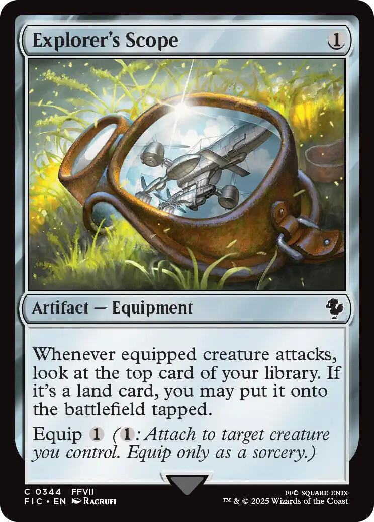 Image for Explorer's Scope (Surge Foil) (344) - Magic: The Gathering
