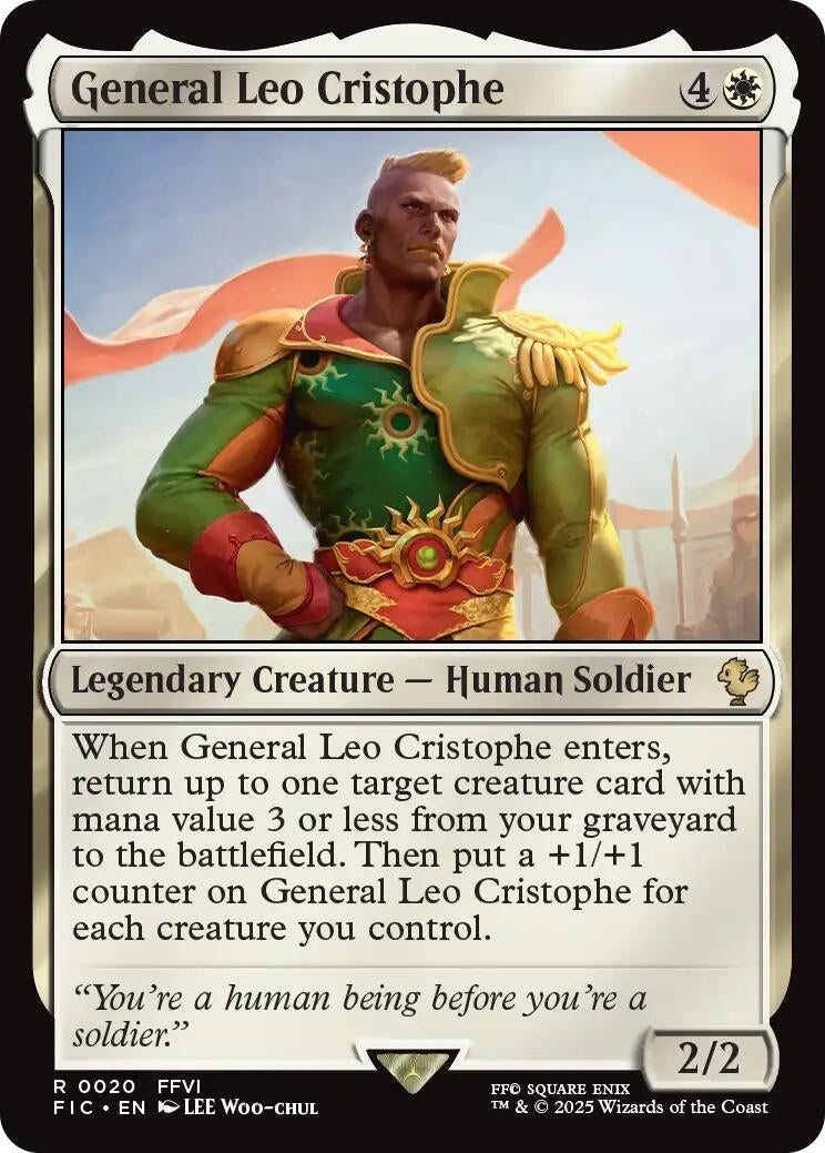 Image for General Leo Cristophe (Surge Foil) (20) - Magic: The Gathering
