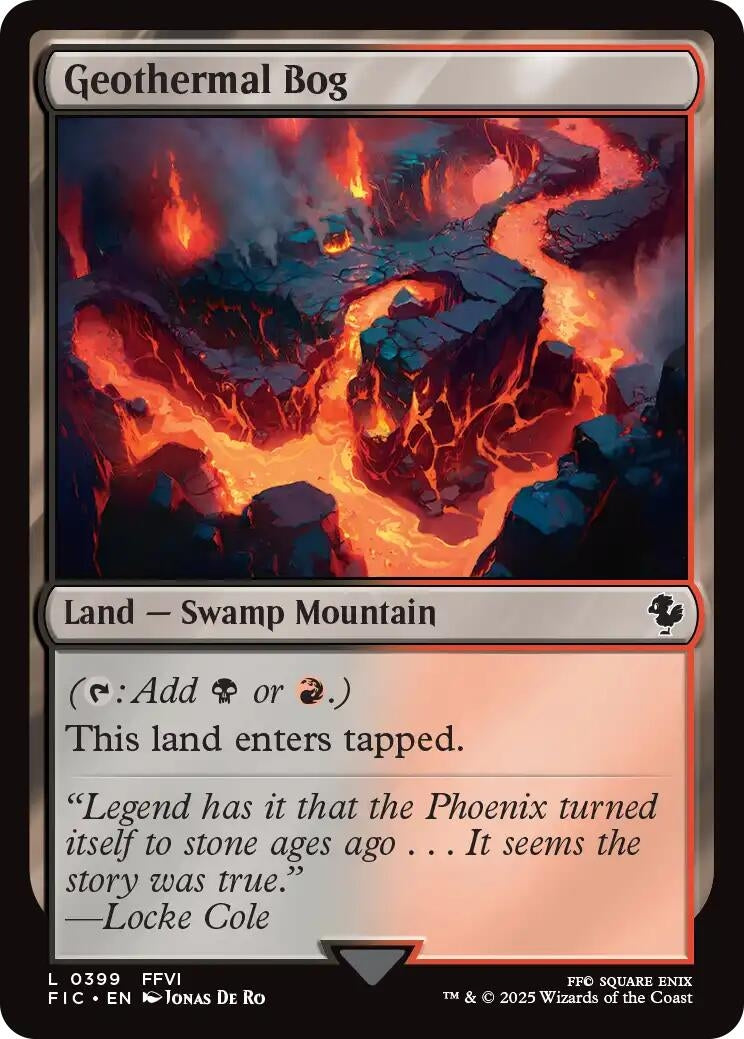 Image for Geothermal Bog (Surge Foil) (399) - Magic: The Gathering