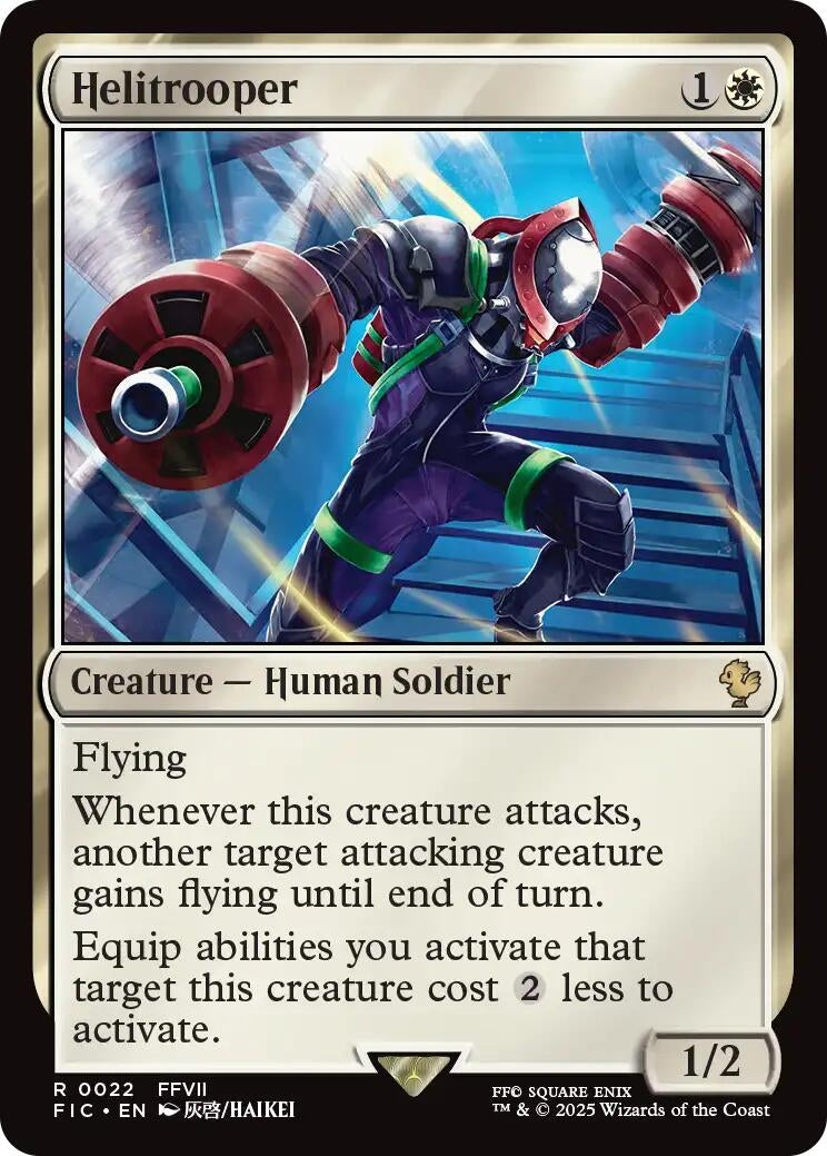 Image for Helitrooper (Surge Foil) (22) - Magic: The Gathering