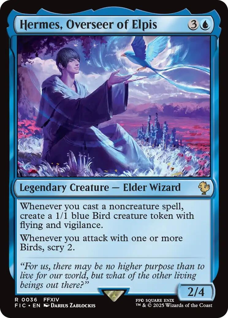 Image for Hermes, Overseer of Elpis (Surge Foil) (36) - Magic: The Gathering